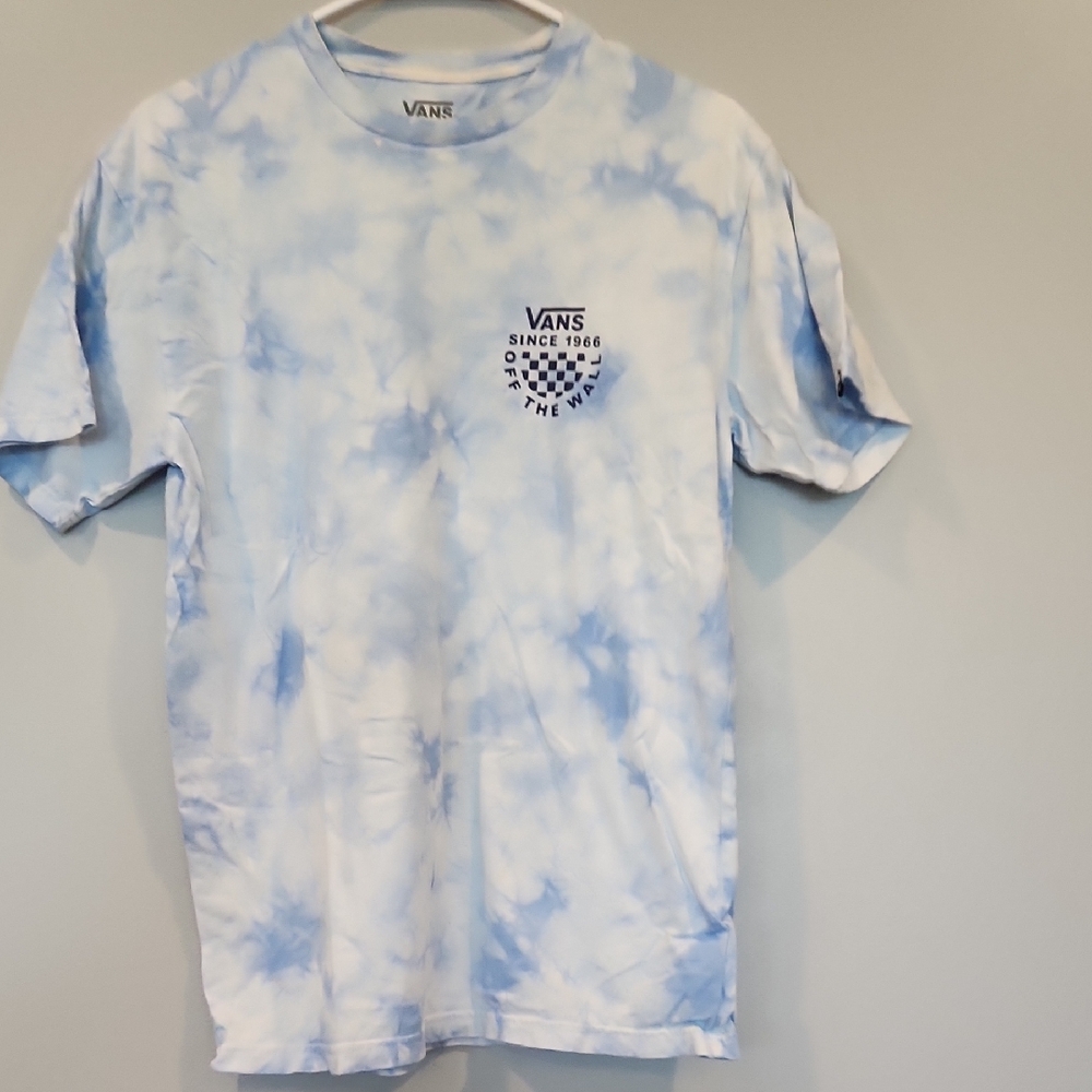 Vans Blue Tie-Dye T-Shirt Mens M